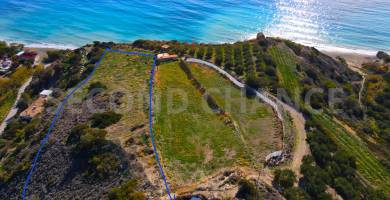 Second-Chance Πωλείται οικόπεδο παραθαλάσσιο συνολικής έκτασης 18.275,10 τ.μ στην περιοχή Τέρτσα Νότια του Ηρακλείου Κρήτης . Χώρα Ελλάδα